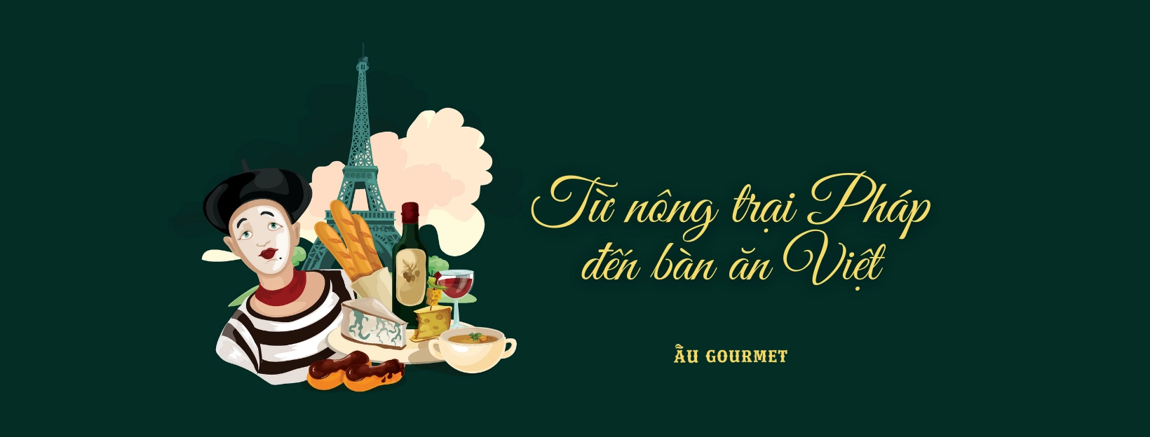 Banner Au Gourmet hàng nội địa nhật