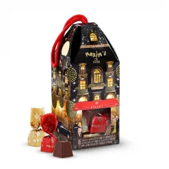 Maxim's Christmas Chocolate box - 16 assorted chocolates - 176g