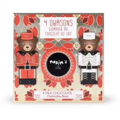 Mini box 8 Christmas biscuits with chocolate