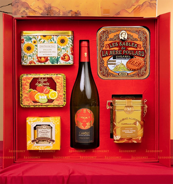 Set quà Tết độc quyền Au Gourmet 2 Set quà tết hưng vượng trường niên độc quyền Au Gourmet