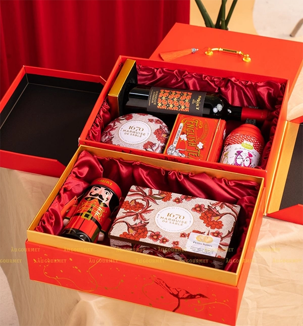 Set quà Tết Minh Khánh Trường Xuân 6 Set quà tết minh khang trường xuân