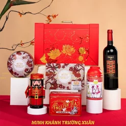 Set quà tết minh khang trường xuân