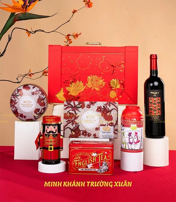 Set quà Tết Minh Khánh Trường Xuân 1 Set quà tết minh khang trường xuân