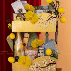 Set quà Tết Minh Xuân An Khang 7 Set quà tết, giỏ quà tết minh xuân an khang