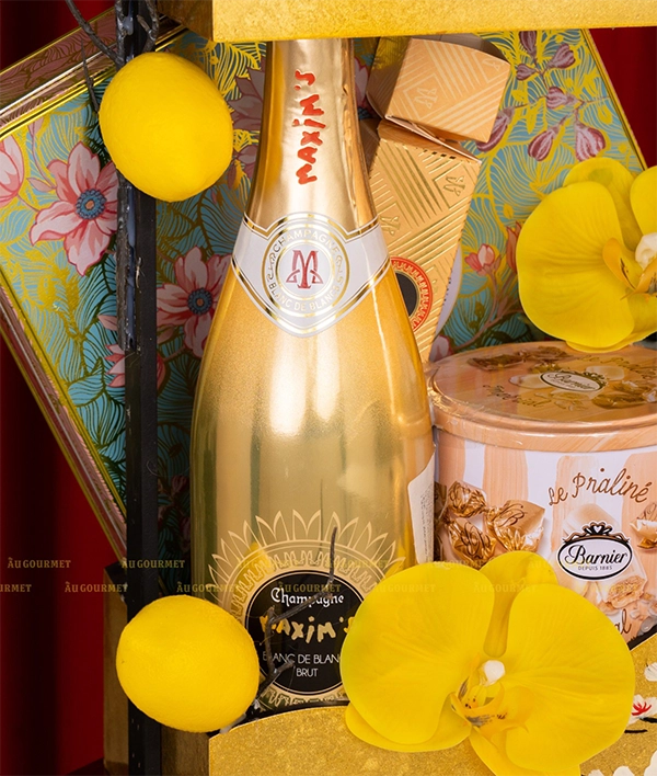 Set quà Tết Minh Xuân An Khang 2 Set quà tết, giỏ quà tết minh xuân an khang