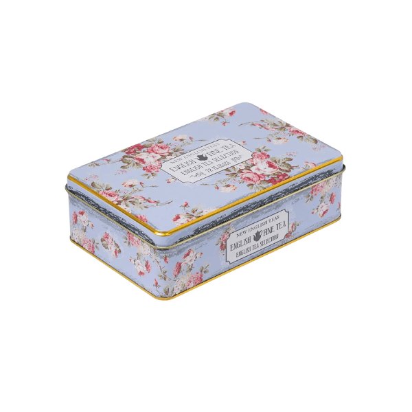 Vintage Floral 72 Teabag Selecti on Tin - Powder Blue 1 vintage-floral-72-teabag-selecti-on-tin-powder-blue