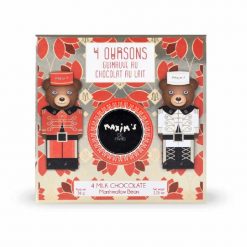 Mini box 8 Christmas biscuits with chocolate - 48g