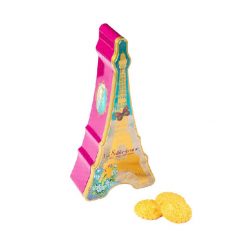 Biscuits sablés nature pur beurre frais - boite métal La Tour Eiffel 200g