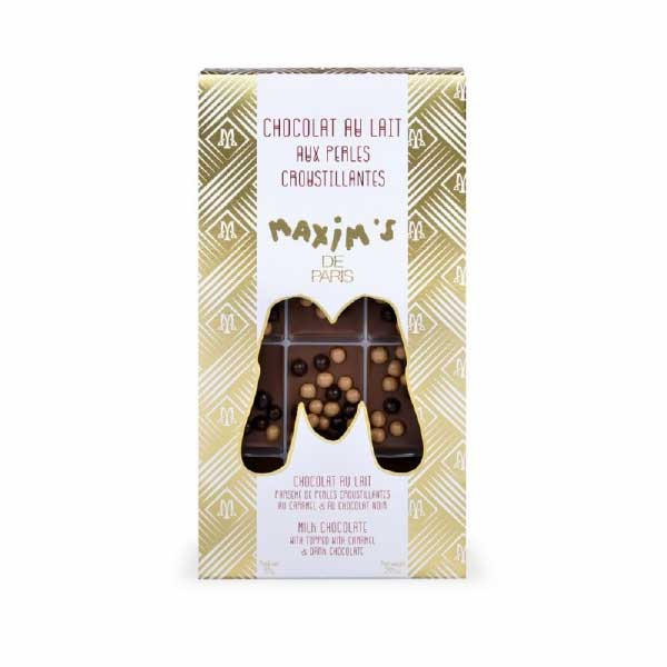 Christmas Milk Chocolate Bar crispy Pearls- 85g 1 christmas-milk-chocolate-bar-crispy-pearls-85g