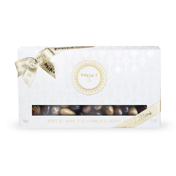 Gift-box 4 chocolates assorted almonds -160g 1 gift-box-4-chocolates-assorted-almonds-160g