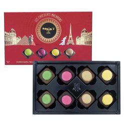 Maxims De Paris Etui 8 chocolats macarons