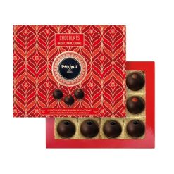 Maxims hộp vuông 12 chocolats whisky, rhum, cognac