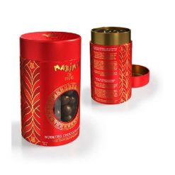 Window tin milk chocolate hazelnuts - 80g