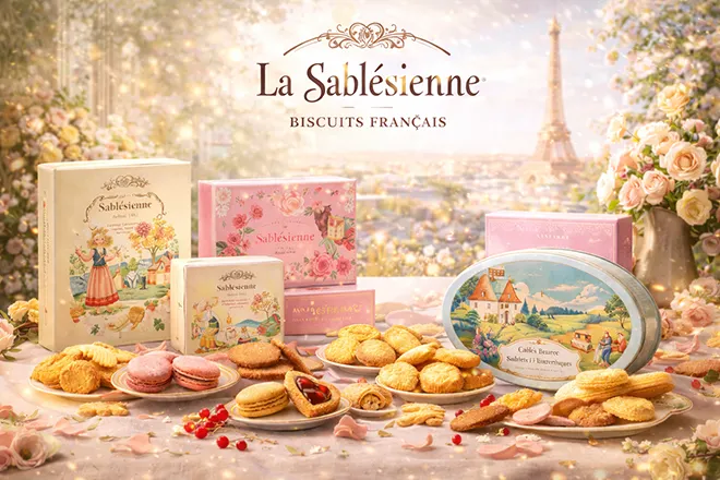 Bánh Quy Bơ La Sablésienne Pháp – Bánh Quy Bơ Nhập Khẩu