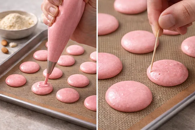 Cách làm bánh macaron pháp