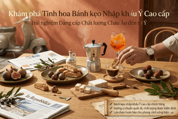Bánh kẹo nhập khẩu Ý