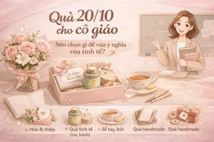 Quà 20/10 cho cô giáo: Nên chọn gì để vừa ý nghĩa vừa tinh tế?